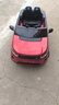 携手路虎儿童电动汽车四轮四驱玩具车可坐人越野童车锂电 四驱烤漆红全功能+低门+皮座 实拍图