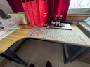 久丞家具转角电脑桌学生家用书桌双人书架一体组合桌卧室拐角L型电竞桌子 【加厚16mm桌面】浅胡桃左转角 140x80x74cm 实拍图