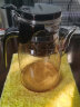 金灶（KAMJOVE）飘逸杯泡茶壶 耐热玻璃茶具泡茶壶 过滤花茶壶泡茶器茶水分离杯 K-208/900毫升 实拍图