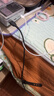 贝尔金（BELKIN） USB-IF认证Type-C轻柔编织快充线适用于苹果iPhone 15 Pro Max车载CarPlay充电数据线 Type-c转Type-c 1米蓝色 实拍图