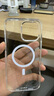 蓝猩先生适用苹果16promax磁吸手机壳 iphone16promax保护套magsafe磁吸充电壳超薄防摔壳 透明  实拍图