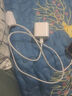 孜泰适用苹果iphone14/13/12/11/XR/XS/8/7plus/promax数据线充电宝短线手机快充电源线 25cm 白色 实拍图