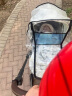 IPOOSI婴儿车防风罩雨罩防护罩通用推车雨衣罩儿童车防雨罩保暖防寒冬天 （双拉链整体开门）中号 实拍图