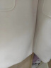 皮尔卡丹紫色牛角扣羽绒毛呢大衣女2023冬季新款小个子鸭绒内胆呢子外套 米杏色[常规款] 高品质  L 适合115-130斤 晒单实拍图
