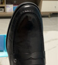 金利来（Goldlion）男鞋秋冬商务正装婚鞋皮鞋舒适乐福鞋G582330093AAA黑色44 实拍图