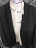 星禾莱休闲西装男套装痞帅高校学生小西服男女百搭班服外套DK学院风班服 西服+白长衬衫+长西裤+领带 4XL 173-188斤 实拍图