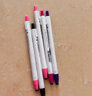 斑马牌（ZEBRA）艺点按动水彩笔 学生儿童涂鸦绘画填色细杆彩色笔手账笔 WYSS22 樱桃粉色 单支装 实拍图