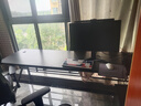 幻绘（HUANHUI）双人电脑桌台式家用情侣电竞工作台并排加长书桌卧室简约两米办公 黑色220双人位机甲款 送主机拖*2（可装机械臂） 默认1 实拍图
