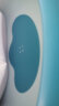 劳可里尼（NOCOLLINY）婴儿洗澡盆可折叠 儿童浴盆大号可坐可躺 宝宝洗澡桶新生儿童用品 【成长套餐】晨曦绿+悬浮垫+浴网 晒单实拍图