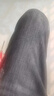 真维斯（Jeanswest）王一博代言牛仔裤男秋冬新款天丝舒适修身直筒高端潮牌休闲裤子男 蓝灰【加绒保暖】 32 码(2尺5) 【建议130-140斤】 实拍图