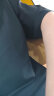 红蜻蜓（RED DRAGONFLY）短袖T恤男夏季时尚字母印花圆领短t弹力透气打底衫 黑色 XL 晒单实拍图