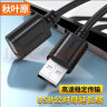 秋叶原(CHOSEAL)高速USB延长线 USB2.0数据连接线 远距离传输 公对母电脑周边打印机加长线 5米 QS5305AT5 晒单实拍图