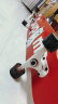 亿享滑板四轮专业长板舞板成人男女生公路刷街速降板 长版舞板 抖音滑板 107cm红猫 实拍图