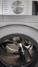 西门子（SIEMENS）10公斤滚筒全自动洗衣机烘干机一体机 蒸汽净化除菌 热风清新 双重净筒 618智能烘干 X42W 晒单实拍图