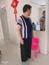 俞兆林（YUZHAOLIN）母亲节妈妈夏装套装中老年女装时尚休闲老人针织衫上衣半袖两件套 皮粉（单上衣） 2XL （100-120斤） 实拍图