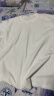 网易严选200g重磅纯棉T恤5A级抑菌不易变形耐水洗夏季短袖男女同款不泛黄 本白色 XL 实拍图