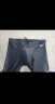 美津浓（MIZUNO）泳裤男士防尴尬大码长款5分裤专业速干抗氯游泳衣装备B1127黑L 实拍图