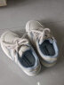 回力女鞋厚底小白鞋女2025秋季百搭休闲鞋子女新款面包鞋运动板鞋潮 米蓝 35 (225mm) 实拍图