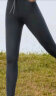 蕉下（beneunder）鲨鱼裤女加绒冬季打底裤瑜伽芭比裤提臀塑形收腹加厚漫暮黑M 晒单实拍图