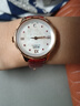 美度（MIDO）瑞士手表 花淅系列 复古红 长动能 时尚优雅 机械皮带女表 实拍图