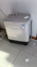 小天鹅（LittleSwan）洗衣机半自动双缸双桶 8公斤kg甩干脱水分离家用 TP80VDS08 实拍图