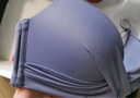 KJ法国内衣女士无钢圈聚拢上托收副乳性感文胸美背小胸罩内裤一套装 浅紫色【单文胸】 75B =34B 实拍图
