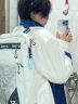 YONEX尤尼克斯羽毛球包yy男女款休闲运动背包双肩包多功能大容量双肩包 249CR 白蓝 晒单实拍图