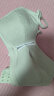 莫代尔高中生文胸少女内衣薄款罩杯聚拢调整型发育期定型胸罩女孩初中生 豆绿 85A B【110-125斤】 实拍图