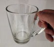 乐美雅 钢化玻璃杯泡茶杯牛奶杯微波炉水杯家用带把耐热茶杯早餐麦片杯 清晨 320ml 1只 实拍图