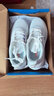 回力（Warrior）男鞋秋冬季新款运动鞋透气软底网皮鞋男休闲鞋子男轻便减震跑步鞋 白色-畅跑轻便软底 39 实拍图