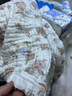 童泰（TONGTAI）婴儿包被新生儿抱被纯棉0-6月初生宝宝加厚棉抱被满月百天抱毯 蓝色小熊（秋冬加厚款0-15°C） 90x90cm 实拍图