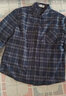 恒源祥冬装新款纯羊毛内胆保暖衬衫男爸爸装长袖加厚格子休闲衬衣 148兰色 185XXXL 实拍图