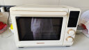 大宇（DAEWOO） 家用电烤箱42L大容量智能彩屏3D热风循环上下管独立控温多功能烘焙烤箱蛋糕蛋挞 米色（4.5寸彩屏） 42L 晒单实拍图