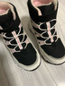 Skechers斯凯奇儿童绒绒靴雪地靴保暖男童棉鞋防寒加绒高帮女童靴660092L 女童/白色/黑色/粉红色/WBPK 35 实拍图