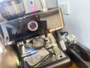 MAXIM'S马克西姆鲶鱼意式全半自动咖啡机家用研磨一体打奶泡双锅炉系统 黑色 实拍图