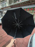 泽时雨（zeshiyu）德国绿巨人反向伞全自动雨伞超大1.24米十骨男女企业采购定做礼品 124CM反向伞-黑色（礼盒皮套装） 晒单实拍图