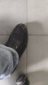 红蜻蜓男鞋春夏款男士爸爸一脚蹬软面皮商务休闲皮鞋男WTA42860黑色40 晒单实拍图