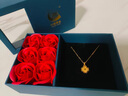 中国黄金（CHINA GOLD）四叶草黄金项链女足金吊坠生日礼物女送女友老婆结婚纪念实用浪漫 京速达-足金四叶草吊坠+18K金链 实拍图