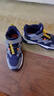 特步（XTEP）儿童童鞋革面防风保暖厚底增高魔术贴休闲鞋 深邃蓝/阴影灰 37码 实拍图