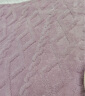 三利塔芙绒毛毯双面加厚毛巾被子秋冬季午睡毯床上沙发盖毯紫1.5*2m 实拍图