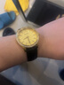 时仕（SEURE）1853天梭表带真皮手表带男适用力洛克俊雅海星卡森杜鲁尔蝴蝶扣升级款表带 升级黑色【金色蝴蝶双按扣】 20mm 实拍图