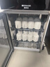 德玛仕（DEMASHI）德玛仕办公室用单门迷你商家两用茶杯消毒柜小型家用桌面台面高温杯子消毒柜消毒碗柜办公室消毒柜 二星级90L-4层-3-6人适用 实拍图