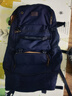 新潮代背包男大容量旅行包商务双肩包多功能轻便休闲户外登山包 涤纶款黑色【60L扩容后80L带鞋仓+送密码锁+防水罩】 双肩包 实拍图