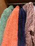 红豆居家睡衣女秋冬季法兰绒女士家居服拉链款套装可外穿 女-薄柿色175 实拍图