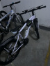 LAUXJACK 山地自行车成人一体轮单车变速公路车男女式学生青少年越野赛车 尊享-三刀轮-白色 24英寸 21速 实拍图