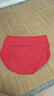 猫人内裤女纯棉高腰石墨烯抗菌裆收腹提臀大码女士三角裤头 组合一 枣红+枣红+枣红+枣红 4条 2XL 建议146-170斤 实拍图