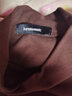 真维斯（JEANSWEST）打底衫女加绒长袖t恤女装半高领秋冬新款上衣服修身保暖内搭加厚 咖啡 纯色 L 实拍图
