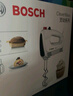 博世（BOSCH） 欧洲进口电动打蛋器家用烘焙打发小型打蛋机料理机【轻量快打】奶油打发器 【白色款】MFQCP100CN 实拍图