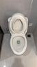 科勒（KOHLER）连体马桶坐便器圣罗莎丽裙版五级旋风连体坐便器 缓降盖板+三件套 305mm坑距 实拍图