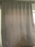 金蝉（JINCHAN）高遮光窗帘客厅卧室日式防晒窗帘布 奶茶色 130*180 实拍图
